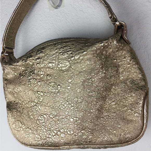Lauren Merkin: Gold Leather purse - Picture 11 of 11